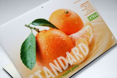 Kalendarz trójdzielny Standard z wypukłą główką