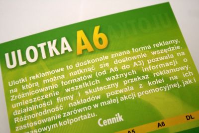 Ulotki A6
